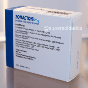 Zomacton | Hormona de crecimiento (Somatropina) 5mg (15ui) - Super Soldados