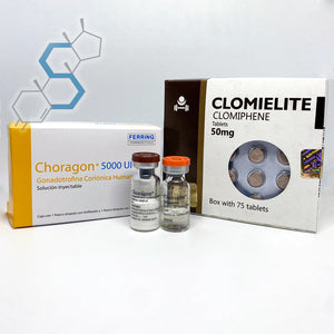 Paquete Post-ciclo para principiantes o intermedios | Gonadotropina (HCG), & Clomifeno - Super Soldados