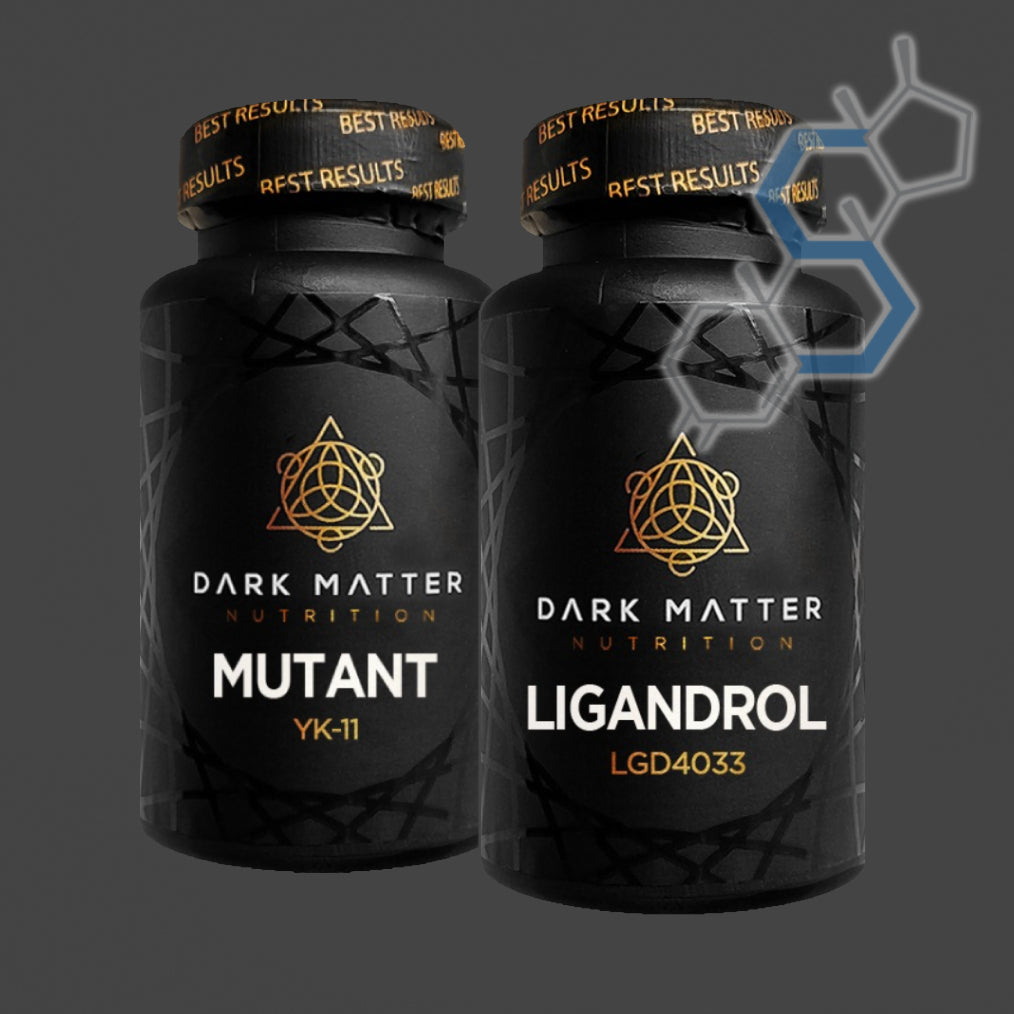 Ciclo de volumen con SARMs para principiantes | Ligandrol & YK-11 Ciclos con SARMs DARK MATTER NUTRITION - Super Soldados