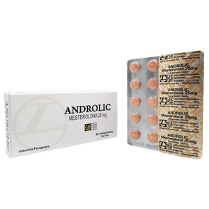 Androlic | Proviron (Mesterolona) 25mg 20 tabletas Orales LANDERLAN - Super Soldados