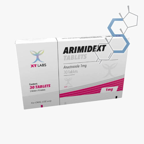 *ArimideXT | Arimidex (Anastrozol) 1mg 30 tabletas Anti estrógeno XT Labs - Super Soldados