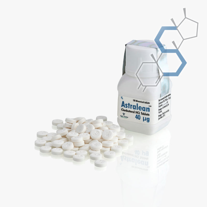 Astralean | Clembuterol 40mcg 100 tabs