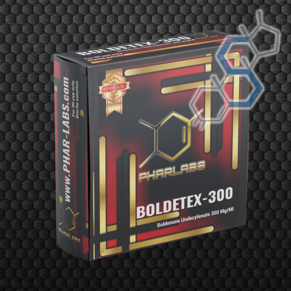 'BOLDETEX-300 PREMIUM | Boldenona Undecilenato 300mg/ml 10 ampolletas Inyectables PHAR LABS PREMIUM - Super Soldados