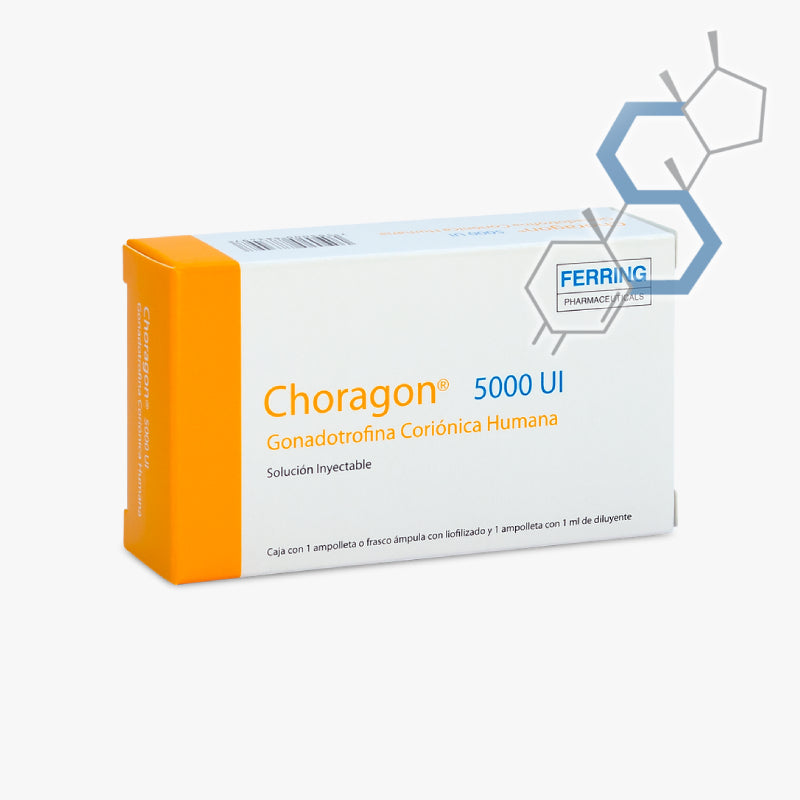 Choragon 5000 ui Gonadotropina Coriónica Humana Ferring Pharmaceutical
