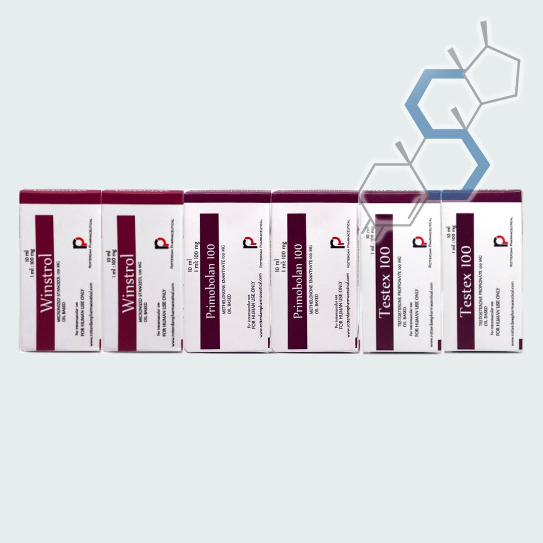 Ciclo de definición para principiantes | Winstrol, Primobolan & Testo Propionato Ciclos de esteroides Variedad de laboratorios - Super Soldados