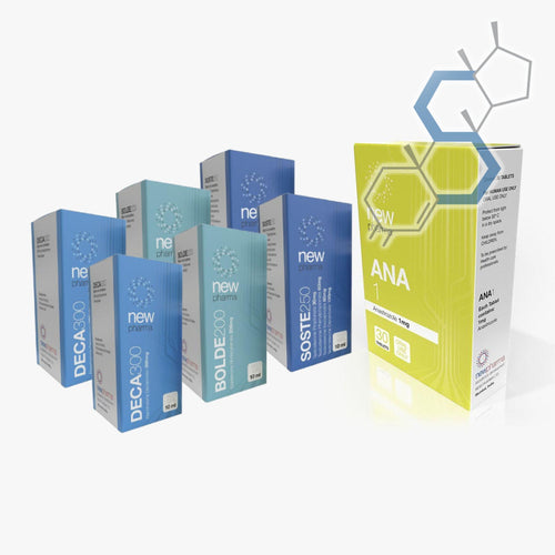 Ciclo de volumen para intermedios Opción 2 | Deca-Durabolin, Boldenona & Sostenon Ciclos de esteroides Variedad de laboratorios - Super Soldados