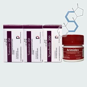 Ciclo de volumen para principiantes Opción 1 | Testosterona Enantato & Boldenona Ciclos de esteroides Variedad de laboratorios - Super Soldados