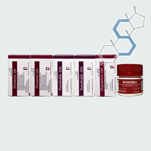 Ciclo de volumen para principiantes Opción 2 | Sostenon, Boldenona & Testo Cipionato Ciclos de esteroides Variedad de laboratorios - Super Soldados