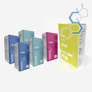 Ciclo de volumen para principiantes Opción 2 | Sostenon, Boldenona & Testo Cipionato Ciclos de esteroides Variedad de laboratorios - Super Soldados