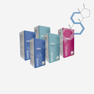 Ciclo de volumen para principiantes Opción 2 | Sostenon, Boldenona & Testo Cipionato Ciclos de esteroides Variedad de laboratorios - Super Soldados