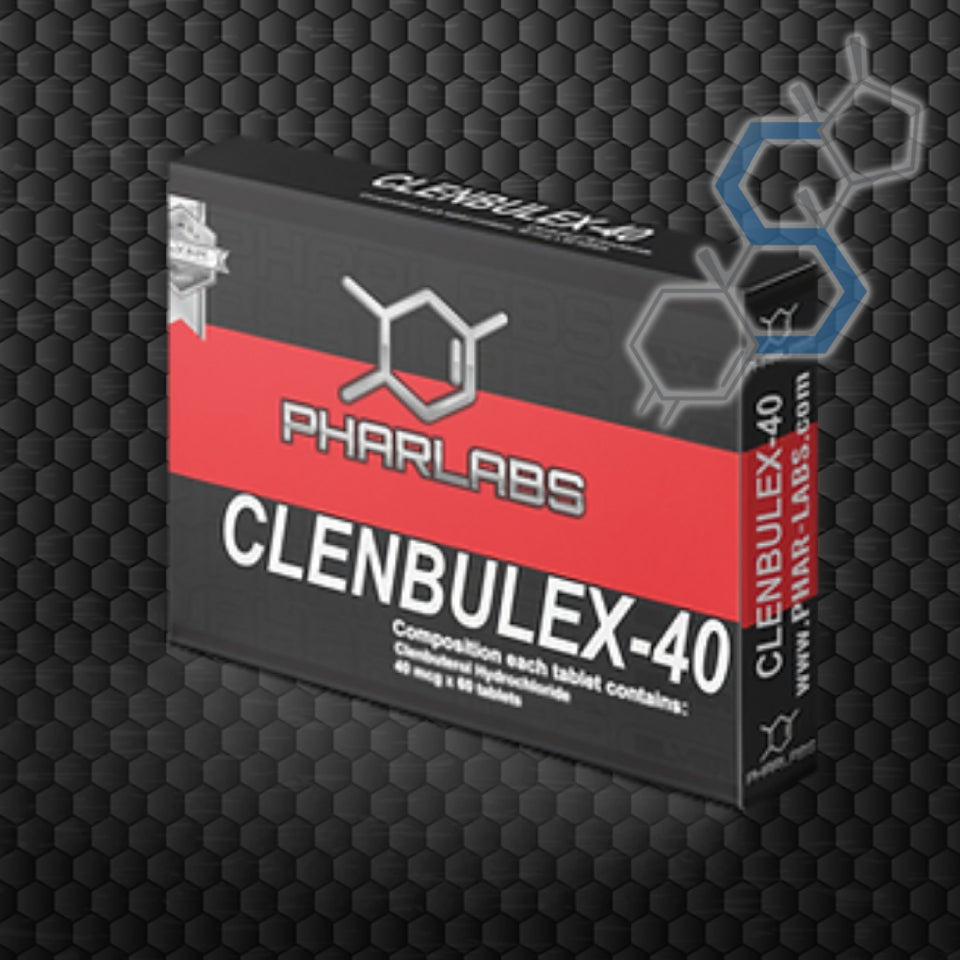 'CLENBULEX-40 | Clembuterol 40mcgs 60 tabletas Orales PHAR LABS - Super Soldados
