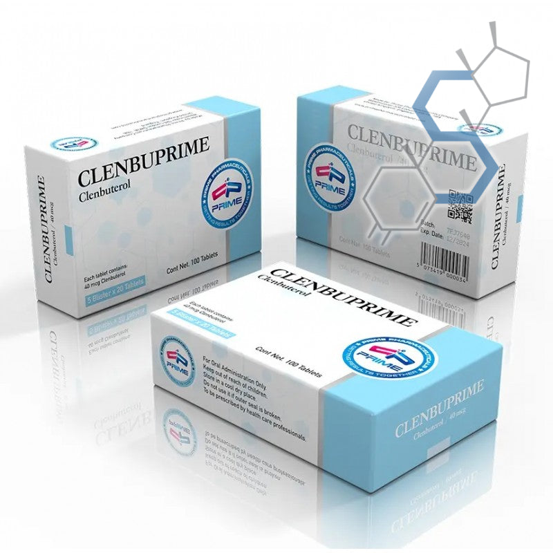 CLENBUPRIME | Clembuterol 40mcg 100 tabs