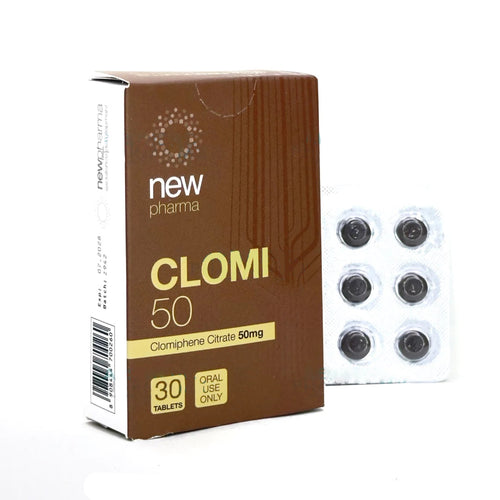 CLOMI 50 | Clomifeno Citrato 50mg 30 tabletas Post-ciclo new pharma - Super Soldados