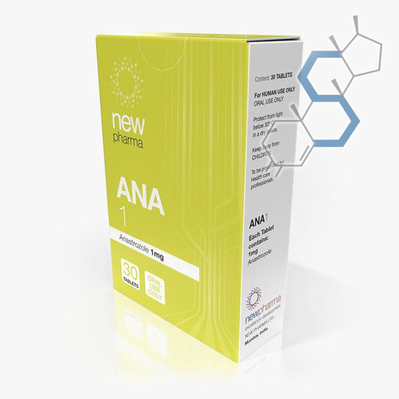 ANA1 | Arimidex (Anastrozol) 1mg 30 tabletas Orales new pharma - Super Soldados