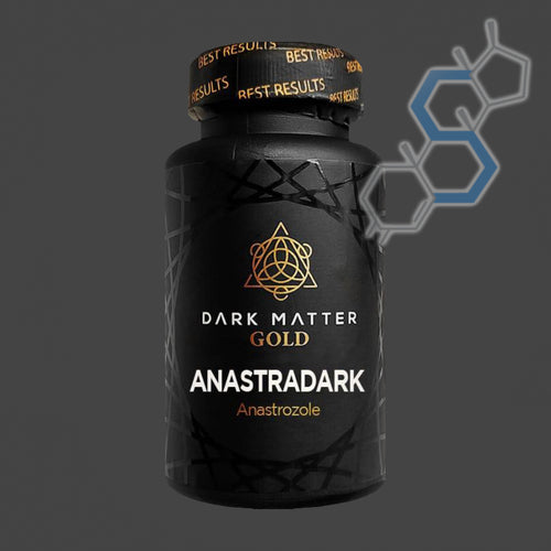 GOLD ANASTRADARK | Arimidex (Anastrozol) 1mg 35 tabletas Anti estrógeno DARK MATTER NUTRITION - Super Soldados