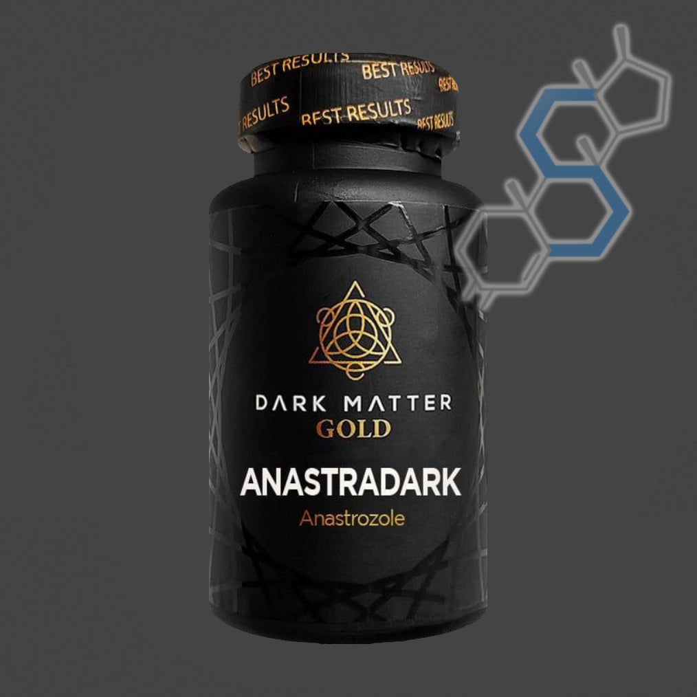 GOLD ANASTRADARK | Arimidex (Anastrozol) 1mg 35 tabletas Anti estrógeno DARK MATTER NUTRITION - Super Soldados