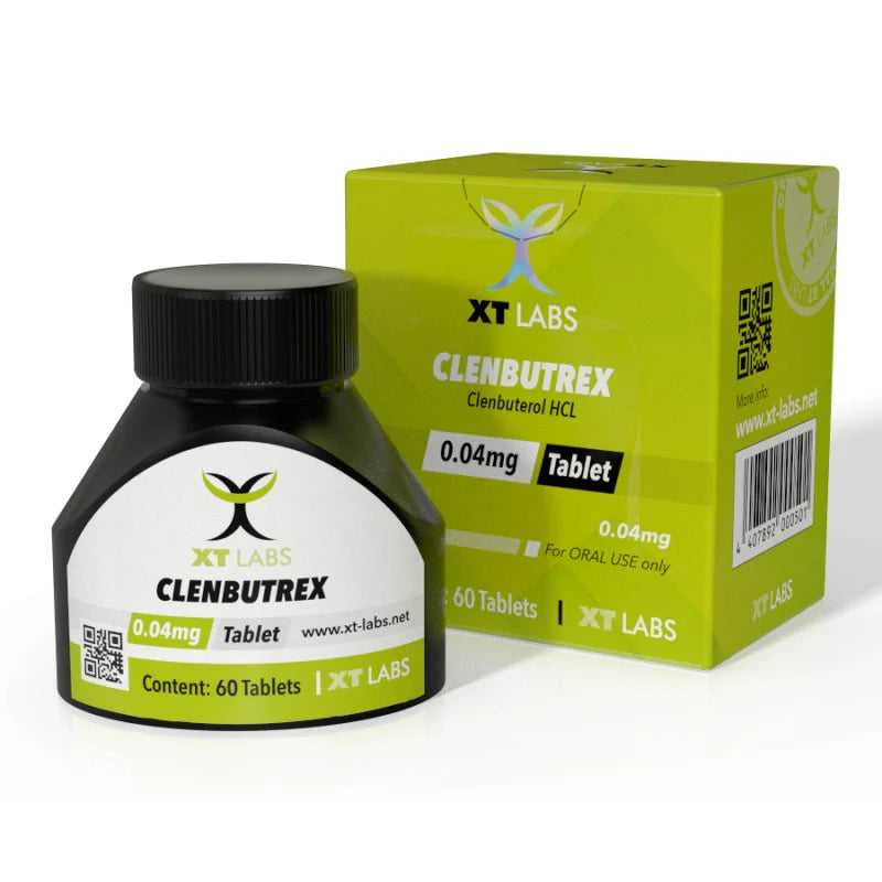 *Clenbutrex | Clembuterol 40mcgs 60 tabletas