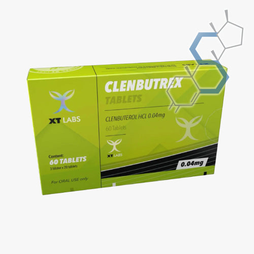 *Clenbutrex | Clembuterol 40mcgs 60 tabletas