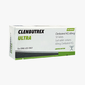 *Clenbutrex ULTRA | Clembuterol 60mcg 50 tabletas