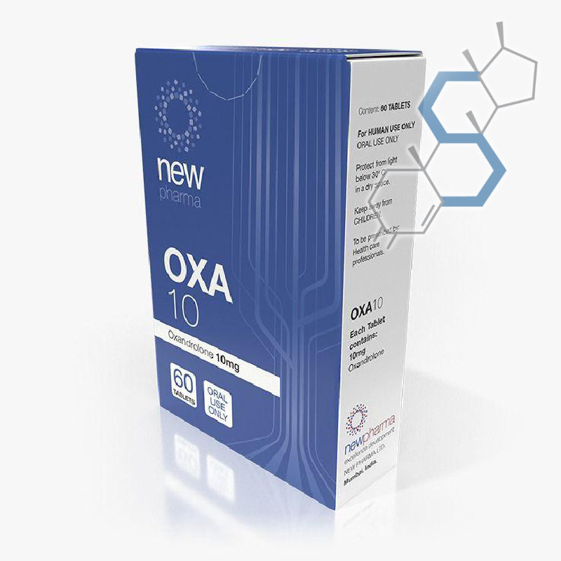 OXA10 | Oxandrolona (Anavar) 10mg 60 tabletas Orales new pharma - Super Soldados