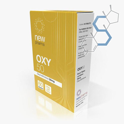 OXY50 | Oximetolona (Anadrol) 50mg 60 tabletas Orales new pharma - Super Soldados