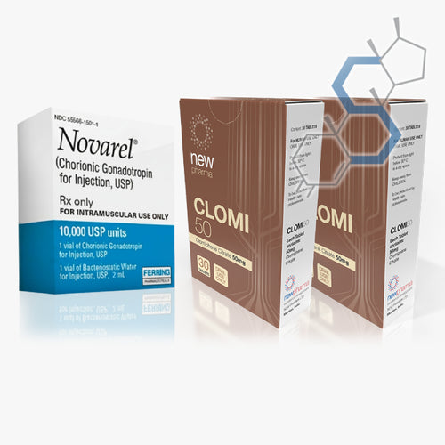 Paquete Post-ciclo para intermedios o avanzados | Gonadotropina (HCG), & Clomifeno