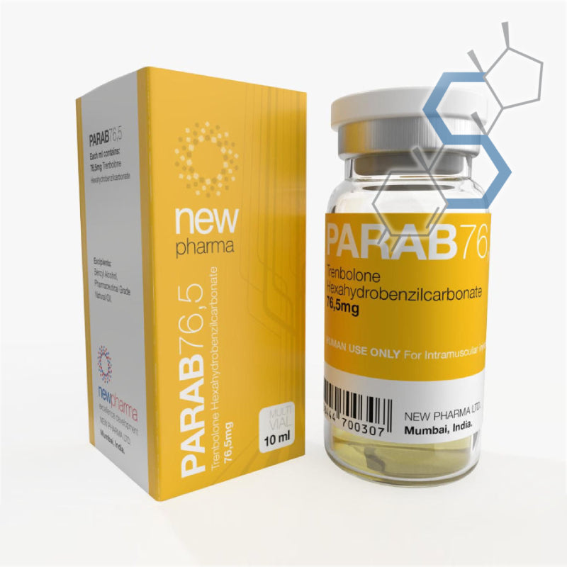 PARAB76,5 | Parabolan 76.5mg/ml 10ml Inyectables new pharma - Super Soldados