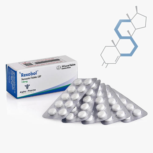 Rexobol | Winstrol (Estanozolol) 10mg 50 tabletas