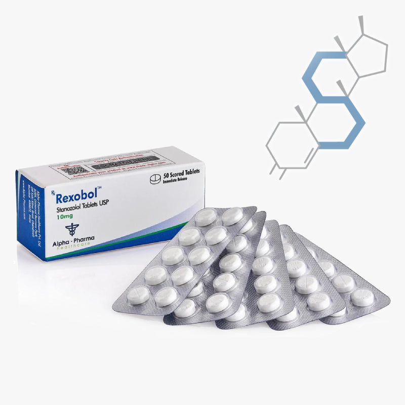 Rexobol | Winstrol (Estanozolol) 10mg 50 tabletas