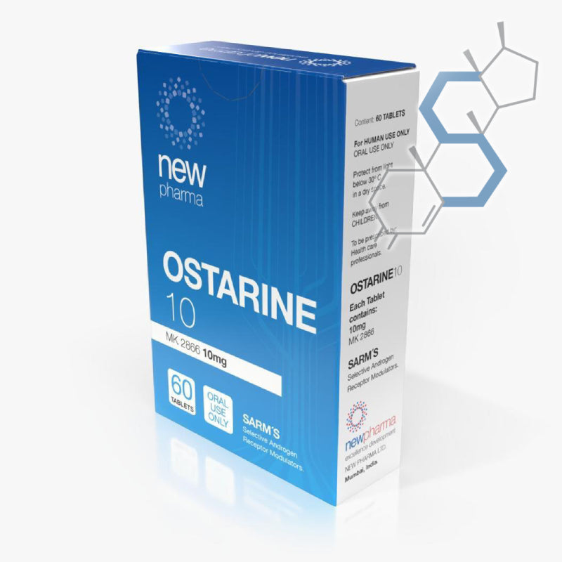 OSTARINE10 | Ostarine (MK-2866) 10mg 60 tabletas SARMs new pharma - Super Soldados