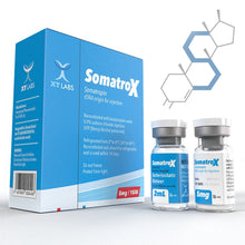 Cargar imagen en el visor de la galería, SomatroX | Hormona de crecimiento (Somatropina) - Una pieza de 5mg (15ui) Hormona de crecimiento (Somatropina) XT Labs - Super Soldados
