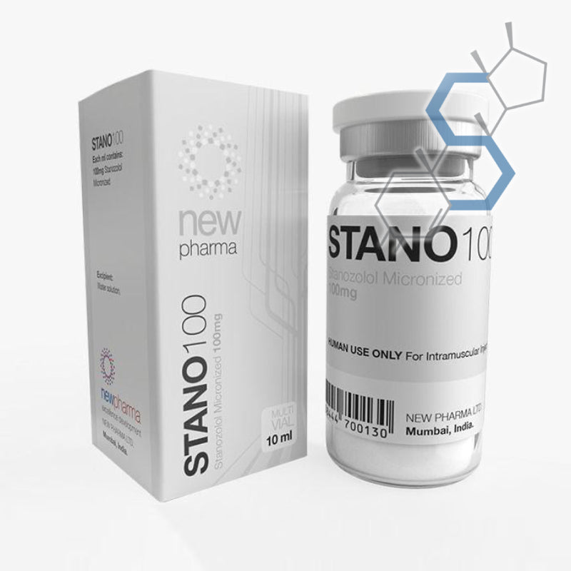 STANO100 | Winstrol (Estanozolol) 100mg/ml 10ml Inyectables new pharma - Super Soldados