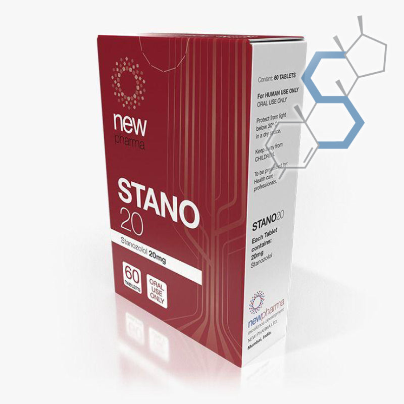 STANO20 | Winstrol (Estanozolol) 20mg 60 tabletas Orales new pharma - Super Soldados