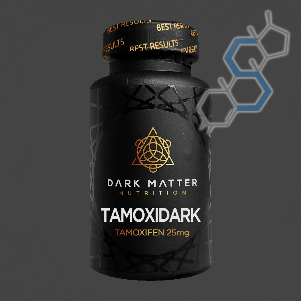 GOLD TAMOXIDARK | Tamoxifeno (Nolvadex) 25mg 30 tabletas Anti estrógeno DARK MATTER NUTRITION - Super Soldados