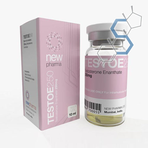 TESTOE250 | Testosterona Enantato 250mg/ml 10ml Inyectables new pharma - Super Soldados