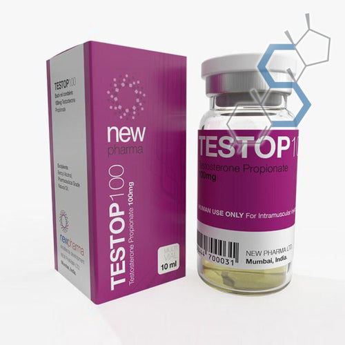 TESTOP100 | Testosterona Propionato 100mg/ml 10ml Inyectables new pharma - Super Soldados
