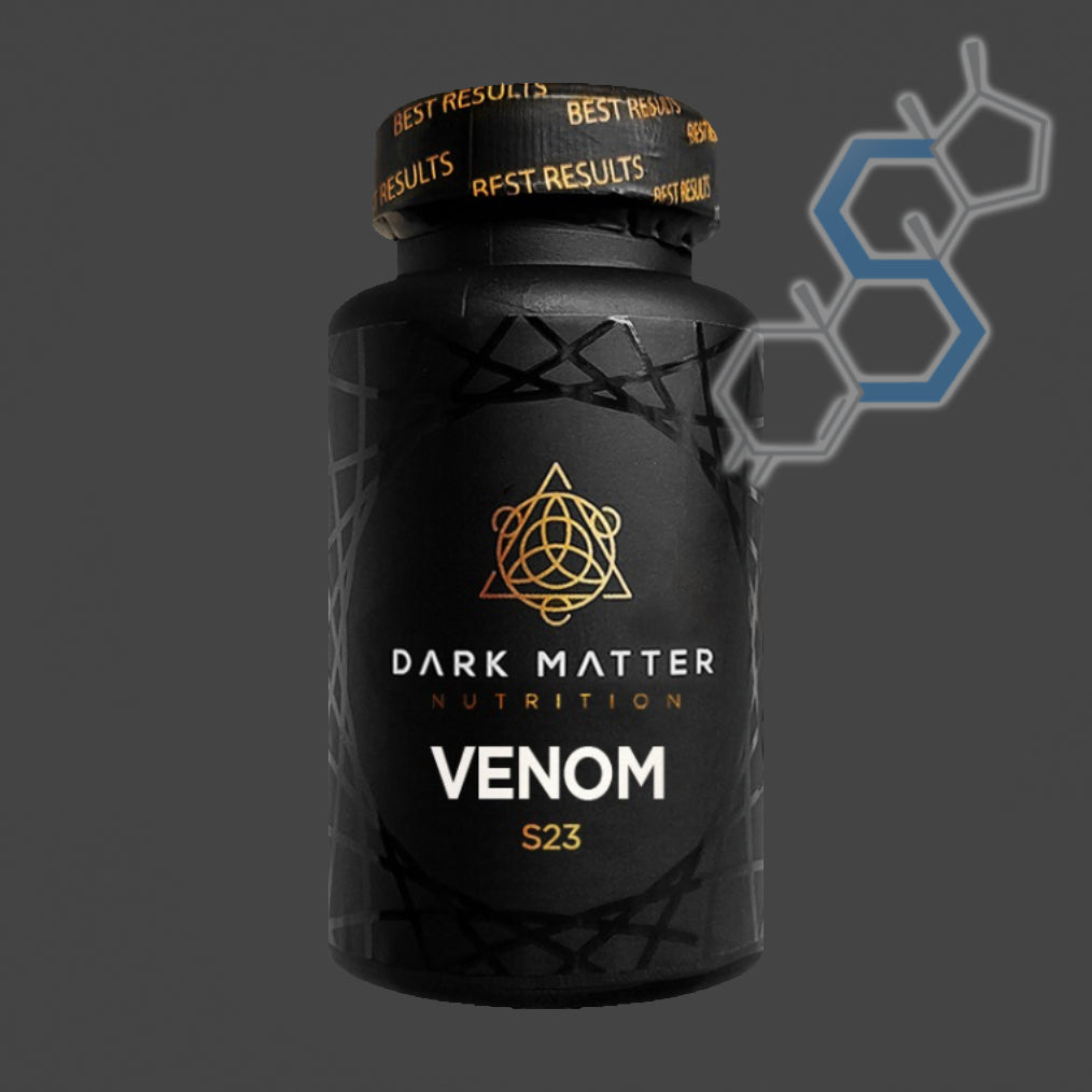VENOM | S23 10mg 60 tabletas SARMs DARK MATTER NUTRITION - Super Soldados