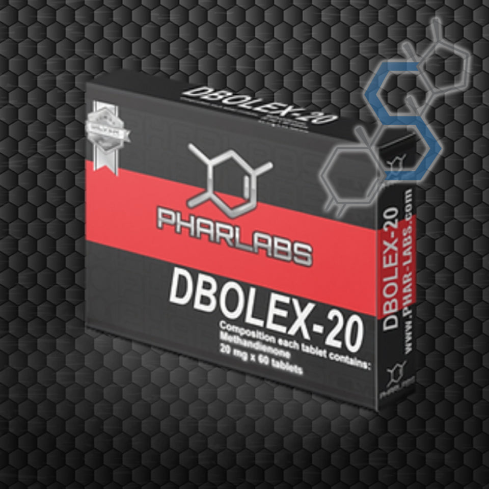 'DBOLEX-20 | Dianabol (Metandienona) 20mg 60 tabletas Orales PHAR LABS - Super Soldados