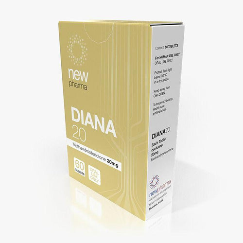 *DIANA20 | Dianabol (Metandienona) 20mg 60 tabletas Orales new pharma - Super Soldados