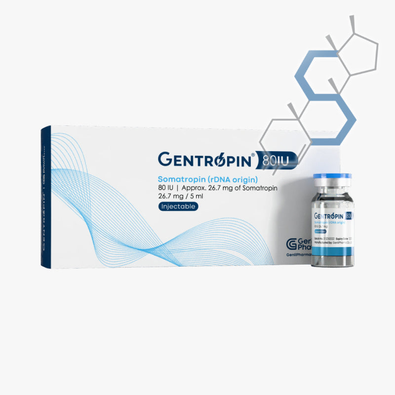 Gentropin 80ui Hormona de crecimiento Genli Pharma