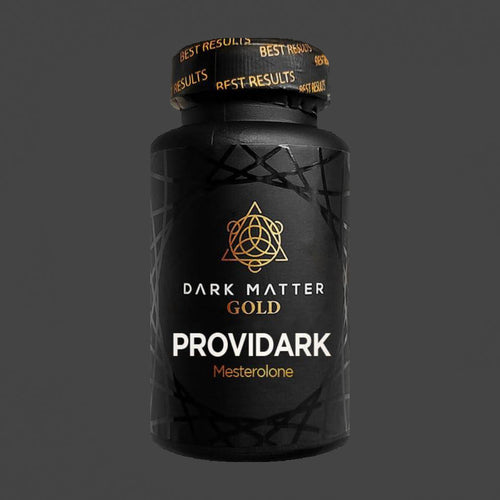 *GOLD PROVIDARK | Proviron (Mesterolona) 25mg 60 tabletas Orales DARK MATTER NUTRITION - Super Soldados