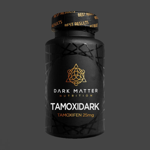 *GOLD TAMOXIDARK | Tamoxifeno (Nolvadex) 25mg 30 tabletas Anti estrógeno DARK MATTER NUTRITION - Super Soldados