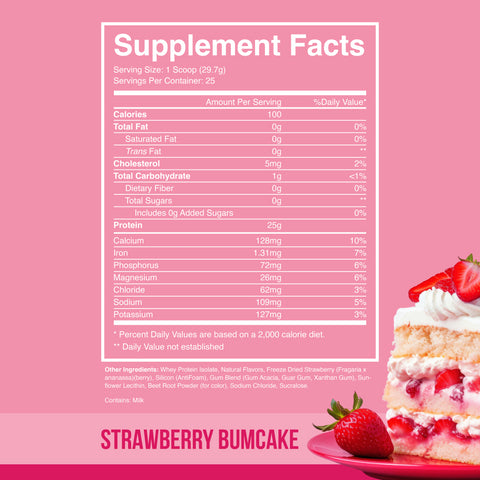 BUM Itholate Protein 2lb | Proteína Isolatada 25 servicios