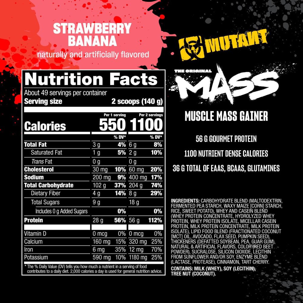 MUTANT MASS 15lb | Ganador de peso 24/49 servicios