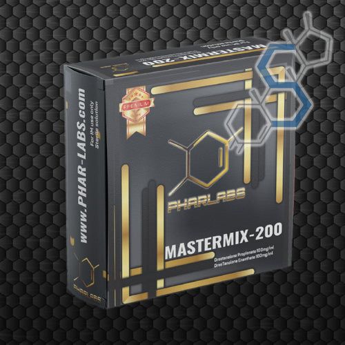 'MASTERMIX-200 PREMIUM | Masteron (Propionato & Enantato) 200mg/ml 10 ampolletas Inyectables PHAR LABS PREMIUM - Super Soldados