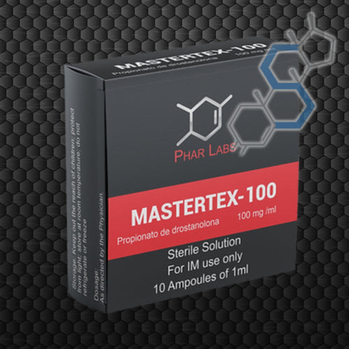 'MASTERTEX-100 | Masteron (Drostanolona Propionato) 100mg/ml 10 ampolletas Inyectables PHAR LABS - Super Soldados