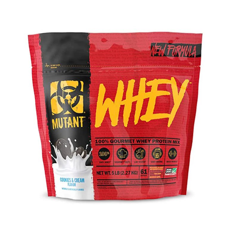 MUTANT WHEY 5lb | Proteína de suero de leche 61 servicios