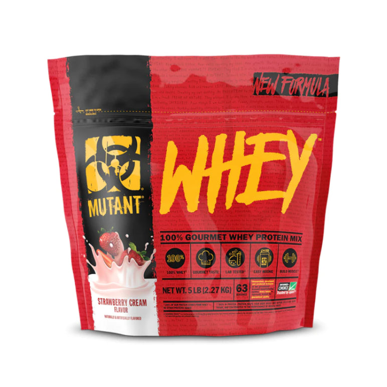 MUTANT WHEY 5lb | Proteína de suero de leche 61 servicios