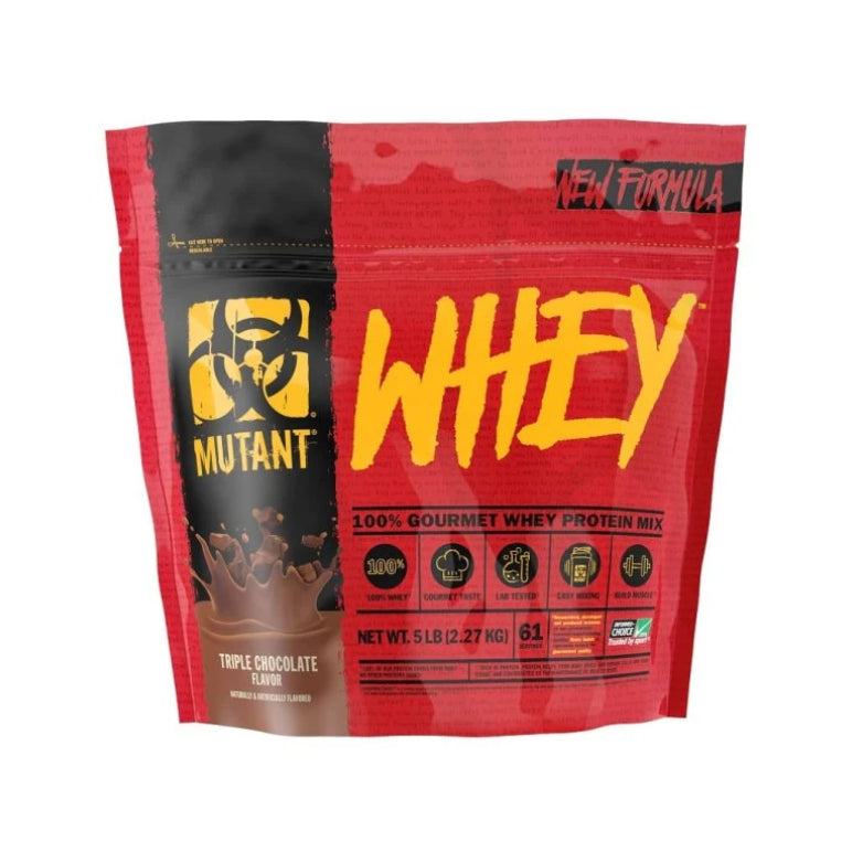 MUTANT WHEY 5lb | Proteína de suero de leche 61 servicios