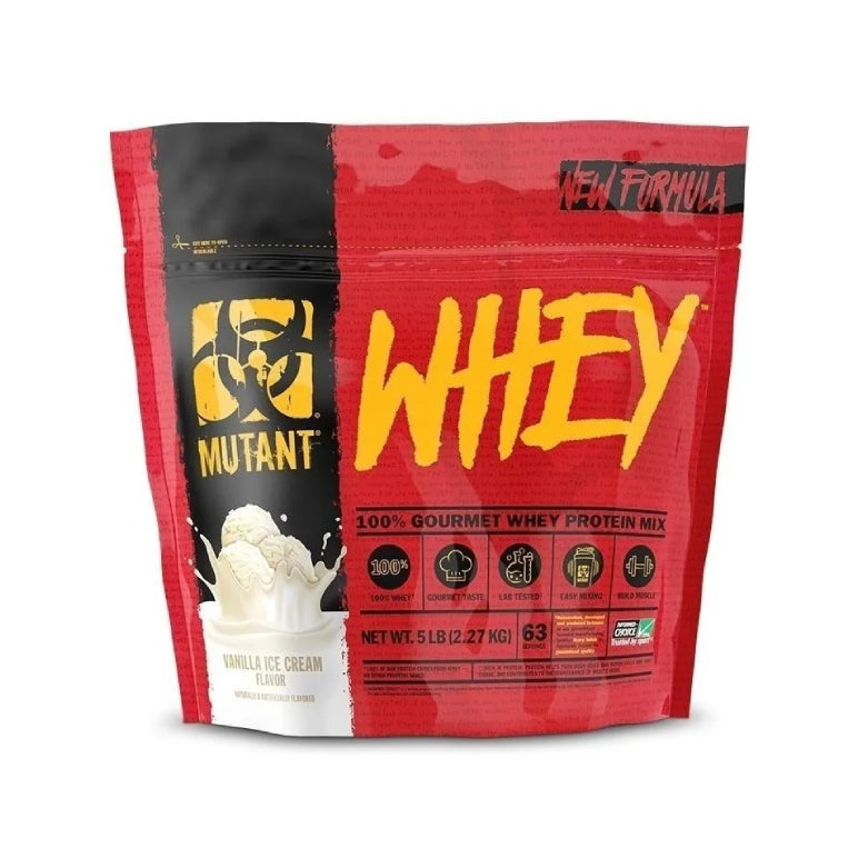 MUTANT WHEY 5lb | Proteína de suero de leche 61 servicios
